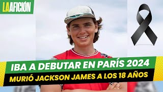 Murió Jackson James Rice kitesurfista de 18 años a días de debutar en París 2024 [upl. by Leonie]