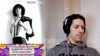 Land by Patti Smith Horses full album reaction [upl. by Mika]