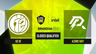 Dota2  G2iG vs Azure Ray  Game 5  ESL One Birmingham 2024  CQ  China [upl. by Seko675]