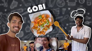 Cooking 🤩with SakilaNavanith  TULU VLOG Home made gobi😱 trending viral comedy dailyvlog [upl. by Magnum]