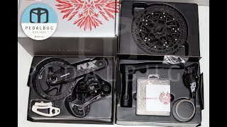 SRAM NX Eagle 12Speed Drivetrain Unboxing [upl. by Atiugal]