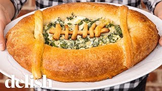 Super Bread Bowl Dip  Delish [upl. by Ottinger]