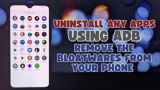 How to Uninstall Android Apps Using ADB Command [upl. by Nimaj]