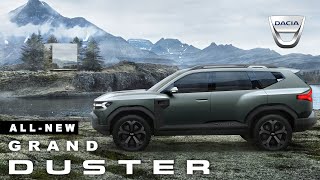 New Dacia Grand Duster 2022 7 Seater 4x4 SUV in All New 2021 Bigster Concept from Renault [upl. by Mcgaw943]