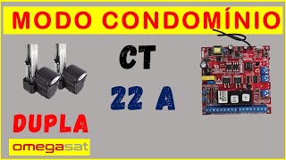 Como Ativar ou Desativar Modo Condomínio CT 22A Omegasat [upl. by Alohs]