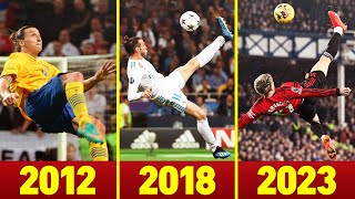 Best Bicycle Kick Goal of Each Year 2000  2024 [upl. by Ahsenaj]