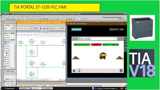 TIA PORTAL SIEMENS PLC AND HMI [upl. by Balf]