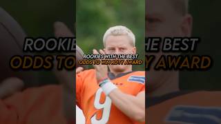 Rookies with the best odds to win roty nfl fypシ゚ [upl. by Nivets111]