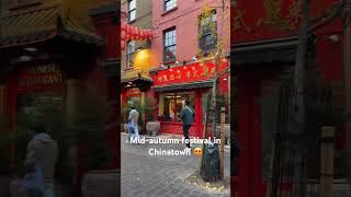 Beautiful decoration for MidAutumn festival in Chinatown London ❤️ shorts festival shortsfeed [upl. by Alard]