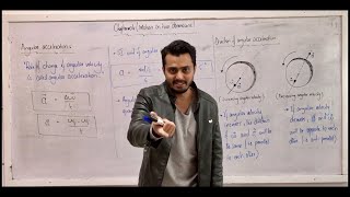 Angular acceleration  circular motion  motion in two dimensions  class 11 chapter 4 [upl. by Kissee]