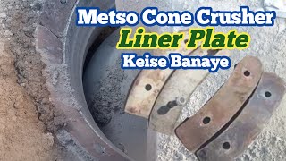 Liner plate Metso gp 220 Cone Crusher [upl. by Terese549]