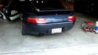 1990 Porsche 928 S4 Exhaust [upl. by Enitsrik]