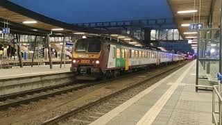 CFL 2022  2006 leaving Luxembourg railway station with regional train to Diekirch [upl. by Corron527]