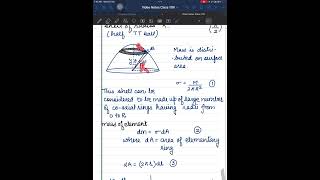 69 d CM of Hemispherical shell Rotational motion [upl. by Horten]