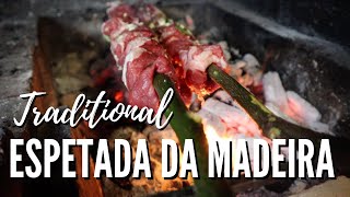 Madeiras most Traditional Steak on a BAY SKEWER  Espetada [upl. by Asilram]