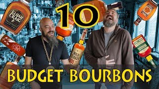 Top 10 Budgetish Bourbons according to whiskey lovers [upl. by Remle]