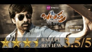 Balupu Telugu Movie Review  Ravi Teja Shruthi Hassan Anjali Brahmanandam [upl. by Feola416]