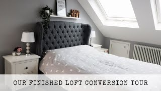 Our Finished Loft Conversion Tour [upl. by Annaerdna498]