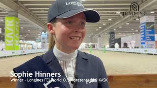 Sophie Hinners wins Longines FEI World Cup™ presented by KASK [upl. by Endres152]