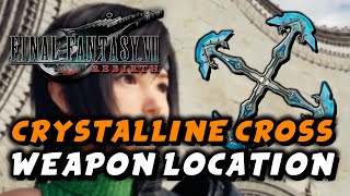 Final Fantasy 7 Rebirth  Crystalline Cross Location Yuffies Weapon [upl. by Ruhtra]