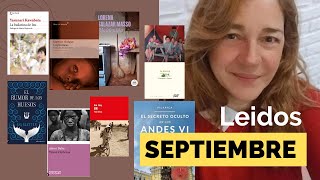 LIBROS LEÍDOS EN SEPTIEMBRE  RECOMENDACIONES WRAP UP [upl. by Gnehc]