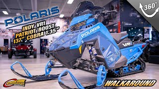 Walkaround  2024 Polaris® Patriot Boost Indy VR1 137 Zenith Blue [upl. by Selena]