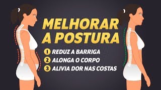 COMO PARECER MAIS MAGRA melhorando a postura [upl. by Narat]