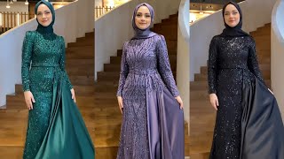 2023 Harika Tesettür Abiye Modelleri Düğün Abiye Elbise  amazing Womens Dresses For Wedding [upl. by Ahsinwad]