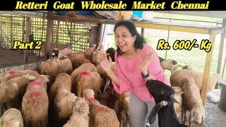 Retteri Atu Santhai Chennai  Wholesale Saturday Market  BTS DISCOVER VLOG [upl. by Tteltrab]