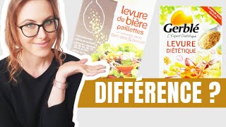 Levure de BIÈRE levure MALTÉE  différences et bienfaits [upl. by Rinee]