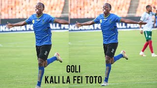 GOLI LA FEI TOTO FEISAL SALUM TAIFA STARS VS MADAGASCAR [upl. by Eanehs]