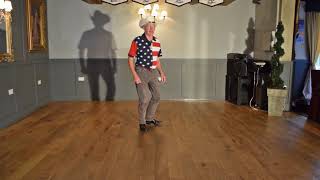 Fishing in the Dark Line Dance Tutorial  Galway Bootleggers [upl. by Hebbe]