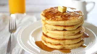 How to make Pancakes  Fluffy Pancake Recipe [upl. by Ilsel770]