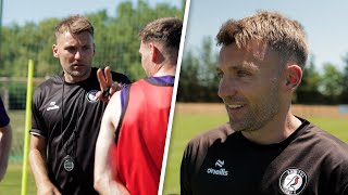 Chris Hogg on preseason hard work and team spirit 🥵 [upl. by Aerdua]