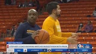 UTEPs Boykins watches Nuggets run with pride [upl. by Abott]