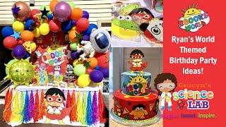 Ryan’s World Birthday Party Theme  Ryan’s World Party Ideas  Happy Birthday Brooks [upl. by Jase]