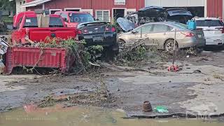 08092024 Westfield Pennsylvania  Flash Flood Emergency  Damage  Water in Homes [upl. by Floeter796]