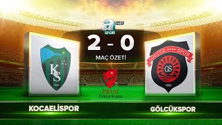 Kocaelispor 20 Gölcükspor  A Spor  Maç Özeti [upl. by Keen87]