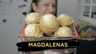 MADALENAS  RECEITAS ESPANHOLAS [upl. by Yttik63]