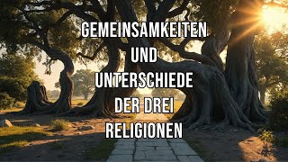 Gemeinsamkeiten und Unterschiede der drei Religionen [upl. by Nyrehtak]