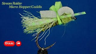 Stream Raider Micro Hopper  Caddis Attractor  A Versatile Fly for All Occasions [upl. by Amarillas539]