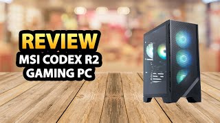 MSI Codex R2 Gaming Desktop PC ✅ Review [upl. by Tedie]