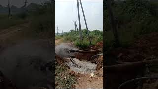 viral6quot Gas pipe pigging work [upl. by Irrabaj]