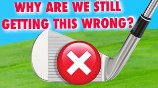 What They Never Tell You About Ball then Turf Strikes golf swing basics [upl. by Itnahs543]