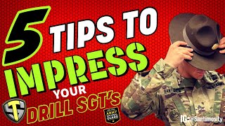 5 TIPS TO IMPRESS YOUR ARMY DRILL SERGEANT DURING BASIC TRAINING [upl. by Nyliac753]