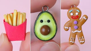 8 Polymer Clay Miniature DIY Crafts  Tutorial Compilation [upl. by Edrea]