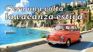 Cera una volta la vacanza estiva La villeggiatura 🚗 ☀️ ⛱ 🛵 Italian nostalgia 🇮🇹 [upl. by Auhsoj]