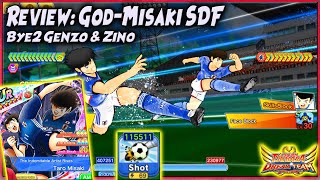 quotSHOOTER OP PASSER GGquot REVIEW MISAKI SDF 6th Anniv  BYE2 ZINO amp GENZO 🔥 Captain Tsubasa Dream Team [upl. by Slinkman435]