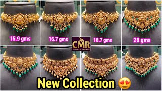 CMR Jewellers Lightweight Chokers 2 in 1  Chokers  Harams  New Models  CMR Jewellery Designs [upl. by Blumenfeld]