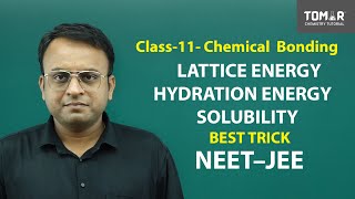 NEET JEE MCQ Hydration EnergySolubility of metal carbonates sulphatesLattice energy BEST TRICK [upl. by Gnep616]